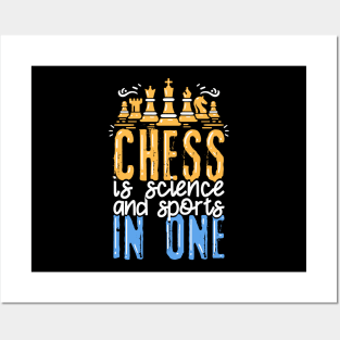 Chess Is Science And Sports In One Posters and Art